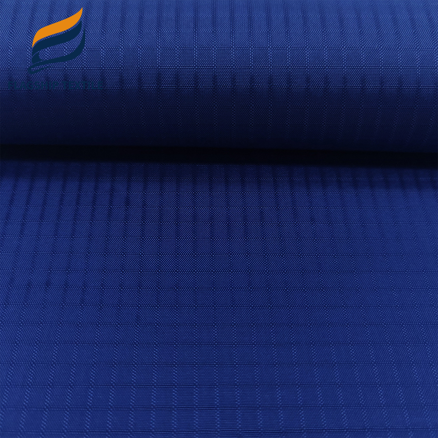 70 Denier Ripstop Nylon Fabric Double Grid Tear Resistance Water Resistance Fabric For Outdoor Gears
