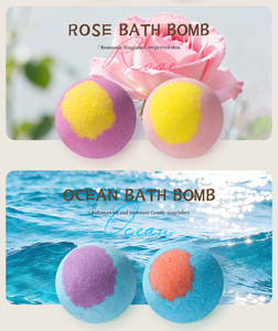 Sfere di Sale da Bagno ai Fiori Secchi Multicolore, Prodotti <span class=keywords><strong>per</strong></span> Bagno di Piedi e Bagno di Schiuma all'Artemisia, <span class=keywords><strong>per</strong></span> Alleviare lo Stress e la Fatica - Product Image 5