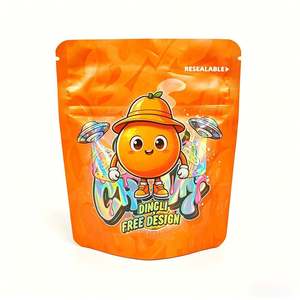 Custom Stand Up Pouch Mylar <b>Bag</b> Aluminum Foil High Barrier Resealable Zipper Matte Finish MOQ 500pcs OEM Factory - Product Image 4