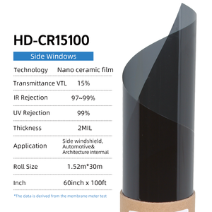 Bornier en céramique 3M Qualité Hd-cr 2mil 2ply Nano <span class=keywords><strong>Film</strong></span> céramique - Product Image 6