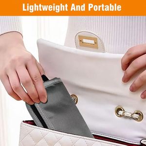 OEM ODM Customized Gray Polyester Letter Pattern Keep Cooling Long Lasting Diabetes Insulin Travel Pen Cooler Bag - Product Image 4