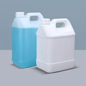 Latinha de barril transparente de plástico, 1 galão para armazenamento de líquido