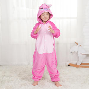 Pyjama en velours pour enfants unisexe Memune, personnage de dessin animé <span class=keywords><strong>Stitch</strong></span>, cosplay, costumes de fête d'Halloween, polyester, sur le thème des jeux - Product Image 5