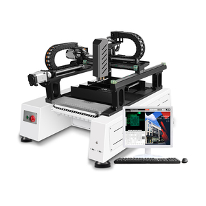 New SMT Máy 2024 SMD LED 2 đầu lắp ráp bề mặt mounter tự động 40 feeders Pick và Place dòng máy - Product Image 2