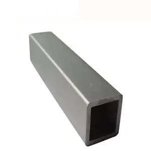 astm a36 q235 150x150mm schedule 20 square/rectangular galvanized steel pipe for drain rainwater