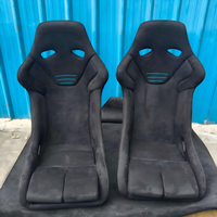 Sièges de course à soutien latéral complet de style RECARO, sièges sport universels adaptés à tous les véhicules, pièces de conduite confortables