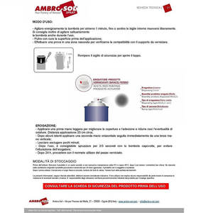 Vernice Spray Ambro-Sol per Alte Temperature 400ml Resistente Fino a 700°C Uso Professionale - Product Image 5