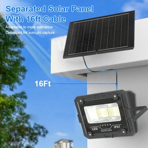 ไฟฟลัดไลท์ LED 60W 100W Ip66ควบคุมระยะไกลสำหรับสวนกลางแจ้ง - Product Image 3