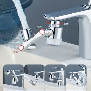 <span class=keywords><strong>Filtro</strong></span> <span class=keywords><strong>rotante</strong></span> universale ad ampio angolo Splash PP a 1080 gradi per <span class=keywords><strong>rubinetto</strong></span> girevole per estensore del <span class=keywords><strong>rubinetto</strong></span> <span class=keywords><strong>con</strong></span> 2 modalità di uscita dell'acqua - Product Image 4