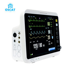 Osilat EX-19(VM12) peralatan dokter hewan pasokan layar sentuh Monitor tanda-tanda Monitor jantung Defibrilator untuk hewan - Product Image 1