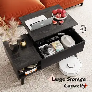 Factory Wholesale Lift Top Small Living Room Furniture HomeTea <strong>Table</strong> <strong>Bedside</strong> <strong>Mini</strong> Balcony Modern Size Coffee Side <strong>Table</strong> - Product Image 5