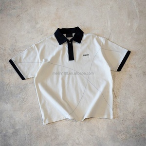 Custom High Quality Men 100% Cotton Shirts Oversize Boxy Casual Wear <b>Short</b> <b>Sleeve</b> Men <b>Button</b> <b>up</b> Shirts - Product Image 1