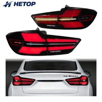 Feux arrière HETOP X6 F16 2014-2020 Rouge et Fumé, édition Venom, LED, Plug and Play, DRL pour BMW