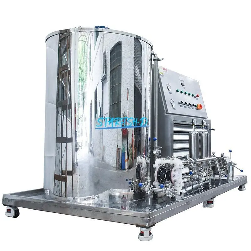 Traitement des huiles essentielles Parfum congelé mélangé faisant la machine Filtre d'équipement de fabrication de parfums cosmétiques