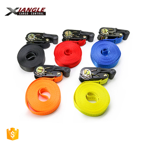 1 "25mm 800kgs Mini Cargo Transport Larrimage Ceinture Heavy Duty Endless Ratchet <span class=keywords><strong>Sangle</strong></span> <span class=keywords><strong>d</strong></span>'<span class=keywords><strong>arrimage</strong></span> avec poignée en caoutchouc - Product Image 2