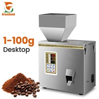Machine de remplissage et de conditionnement de sachets de 100g et 200g pour poudres (herbes, cacao, matcha, café, lait de soja, assaisonnements, farine de maïs) – Prix usine