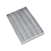 Grille de sol anti-corrosion en acier inoxydable galvanisé pour escaliers de villa moderne, usage extérieur