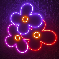 Enseigne néon personnalisée murale, lettres néon LED, éclairage néon LED personnalisé, design personnalisé pour la décoration de fête
