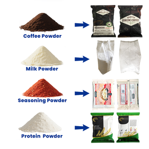 Automatische VFFS-Melkpoeder-Verpakkingsmachine 1kg voor melk-, kruiden-, koffie poeder – kussenzak-verpakkung, grote volume - Product Image 2