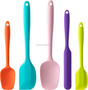 Espátulas de silicona, espátulas de goma resistentes al calor, núcleo antiadherente, espátula flexible sin costuras - Product Image 1