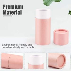 बायोडिग्रेडेबल कस्टम फूड ग्रेड कार्डबोर्ड सिलेंडर इको टी/कैप्सूल/मसाला पाउडर पैकेजिंग पेपर ट्यूब बॉक्स क्राफ्ट पेपर अनुकूलित - Product Image 3