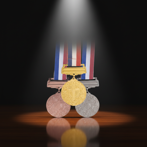 Medallas Académicas Filipinas Personalizadas - Nombres/Fechas Personalizables, Sin Plomo, Revestimiento Ecológico, Cintas Desmontables, Uso Universitario - Product Image 1