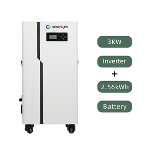 Biến tần pin mặt trời Lithium tích hợp tất cả trong một UIENERGIES hiệu suất cao 2.56kWh 3kW để lưu trữ năng lượng dự phòng cho gia đình - Product Image 3