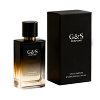 Parfum pour homme en flacon vaporisateur en verre imprimé, 30 ml, 50 ml, marque privée OEM, vaporisateur corporel, parfum personnalisable