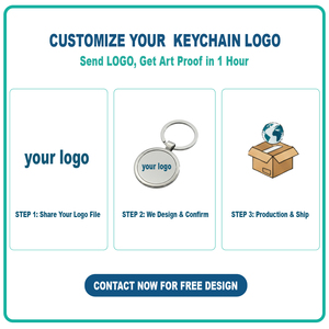 Llavero de Metal Personalizado con Grabado Láser, Llavero en Blanco con su Logotipo, Recuerdo, Regalo Promocional - Product Image 3