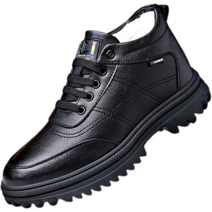 <span class=keywords><strong>Scarpe</strong></span> da <span class=keywords><strong>uomo</strong></span> <span class=keywords><strong>invernali</strong></span> in cotone alto alto foderato in pile da neve calda stivali da neve traspiranti in pelle Casual - Product Image 5