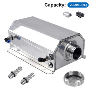 Tanque de Expansión de Aleación de Aluminio de 2L, Universal para Autos, Recipiente de Refrigerante para Mejora y Reequipamiento - Product Image 4
