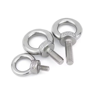 Accessori per Attrezzature Industriali, Dadi ad Occhio e Bulloni ad Occhio in Acciaio Inox 304 Zincato, DIN582, Confezione in Scatola - Product Image 3
