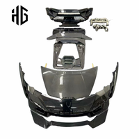 Kit carrosserie complet Tecnica Style, pare-chocs avant et arrière, capot, jupes latérales, kit de conversion pour Lamborghini Huracan LP610 LP580 2019