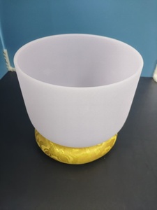 Vente en gros 432Hz <span class=keywords><strong>Bleu</strong></span> Givré 14 \ "Quartz Cristal Bol Chantant Ensemble Son Guérison Méditation <span class=keywords><strong>Creuset</strong></span> Prix Usine Produit - Product Image 4