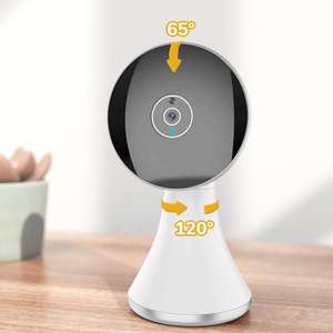 Montre intelligente bébé moniteur VB606 1.5 pouces LCD Vision nocturne berceuse surveillance de la température Surveillance de sécurité sans fil - Product Image 3