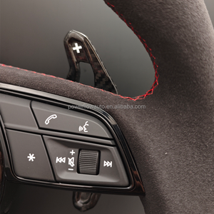 <span class=keywords><strong>Volante</strong></span> de Fibra de Carbono Estilo RS con Pantalla LED para <span class=keywords><strong>Audi</strong></span> A3 <span class=keywords><strong>A4</strong></span> A5 A6 A7 C6 C7 C8 S3 S4 S5 S6 B7 B8 B9 RS3 RS5 RS6 TT TTRS - Product Image 3