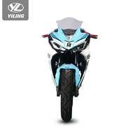 Scooter électrique à deux roues pour adultes, Chine, 2000W, 72V, batterie lithium haute vitesse 30Ah, LED pour 45-80KM/H