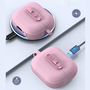 Funda protectora para auriculares con interruptor de bloqueo seguro para <span class=keywords><strong>Samsung</strong></span> Galaxy Buds 3 Pro / Buds 3 Generation, funda inalámbrica + gancho - Product Image 3