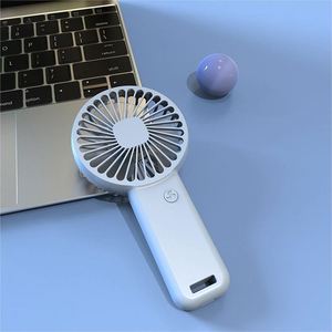Ventilador de Mesa Recargable USB X527, Enfriador de Aire de Escritorio, Ventilador de Mano Eléctrico Pequeño, Portátil, Mini Ventilador - Product Image 4