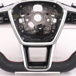 Volant en cuir semi-perforé personnalisé pour A3 A4 A5 A6 A7 C6 C7 C8 S3 S4 S5 S6 B7 B8 B9 RS3 RS4 RS5 <span class=keywords><strong>RS6</strong></span> Q5 Q7 Q8 - Product Image 6