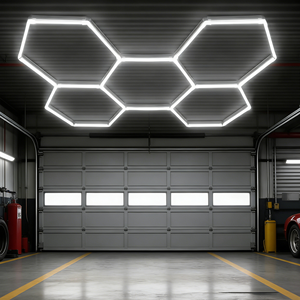 Lumière en nid d'abeille hexagonale pour les magasins de proximité et les supermarchés, luminaires de plafond LED pour les zones de shopping quotidiennes - Product Image 1