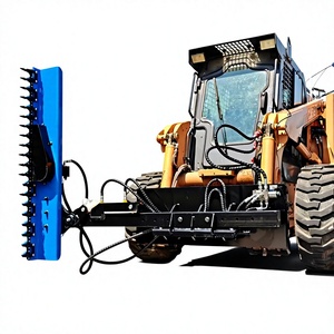 Accessoire de taille-haies hydraulique pour <span class=keywords><strong>mini</strong></span>-chargeuse, taille-arbres et arbustes pour l'aménagement paysager et les vergers, fixation rapide universelle - Product Image 1