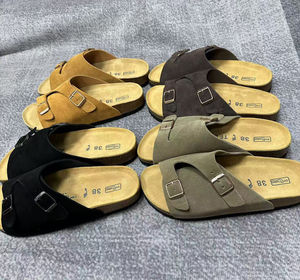Sandalias Birkenstock Alemanas de Corcho, Estilo Casual para <span class=keywords><strong>Mujer</strong></span> <span class=keywords><strong>y</strong></span> Hombre, Chanclas <span class=keywords><strong>y</strong></span> Sandalias de Playa - Product Image 6