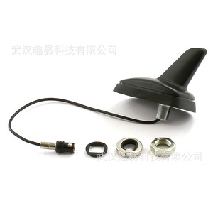 Antenne aileron de requin pour voitures Audi Volvo, plastique noir, 50 ohms, montage sur toit de voiture - Product Image 3
