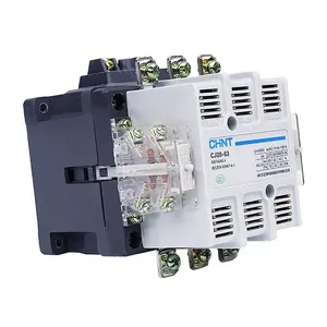 High-quality AC contactor for long distance transmission line Chint CJ20 Series 100A 160A 250A 400A 630A 4NO/2NC 3NO/3NC 2NO/4NC