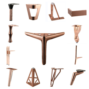 Living Room Chrome Furniture <strong>Legs</strong> Modern <strong>Hot</strong> Sale Silver Metal Sofa <strong>Legs</strong> Black Rose Gold for Sofa <strong>Legs</strong> Supplier Wholesale - Product Image 2