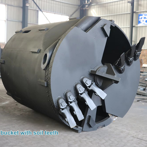 Bauer Soilmec Saai Hei-Uitrusting Met Een Diameter Van 900Mm Dubbel Ronddraaiende Bodembooremmer Met Bodemtanden - Product Image 1