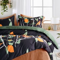 Parure de lit de luxe européenne en coton satiné, motif Paisley 60s, housse de couette et drap-housse avec taies d'oreiller, 100% coton de haute qualité pour la maison