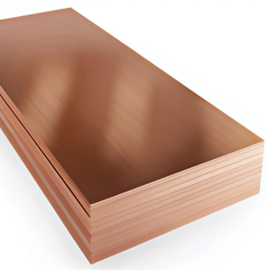 Placa de cobre rojo puro de 30mm Hoja de cobre duradera con servicios de soldadura de corte por flexión - Product Image 2