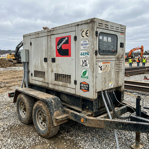 Générateur diesel silencieux à châssis ouvert 60 KVA 60-200KW 200A 3 phases 50Hz ATS Soudage - Product Image 1